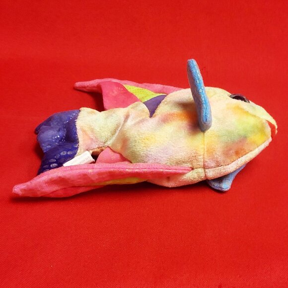 Ty Beanie Babies Aruba The Angel Fish 2000 Animal Plush Stuff Toy - Picture 5 of 12